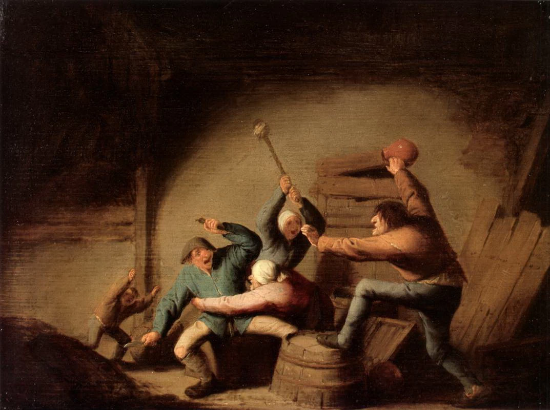 La zuffa - The Hermitage, St. Petersburg